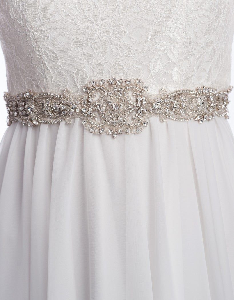 LAROSSE Beaded bridal sash