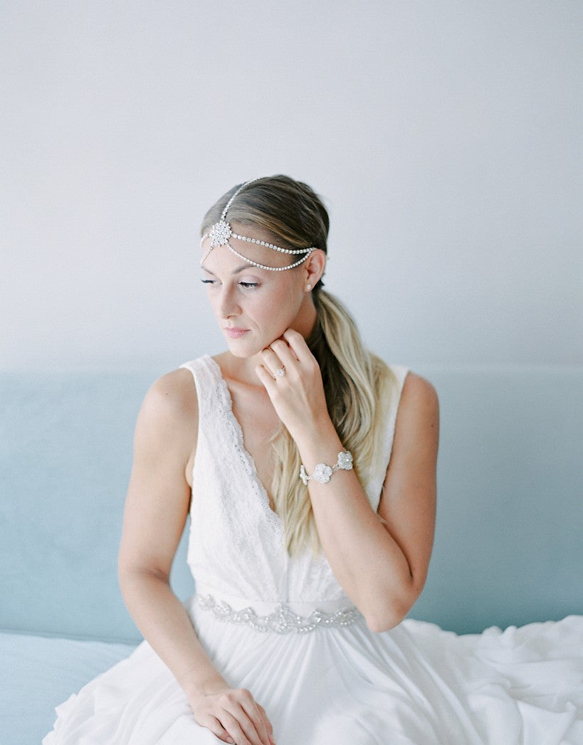 rhinestone headdress - HP16029