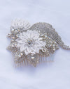 Sample sale - bridal hair comb - INDI