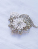 Sample sale - bridal hair comb - INDI