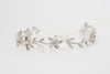 Sample sale - beaded vine headpiece and sash HPB170604 Colette