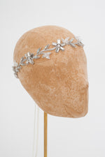 Sample sale - beaded vine headpiece and sash HPB170604 Colette