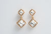 Sample sale - crystal earrings- style 20040