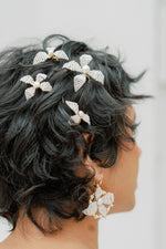 bridal hair pin set of 5 Agathe - 25003