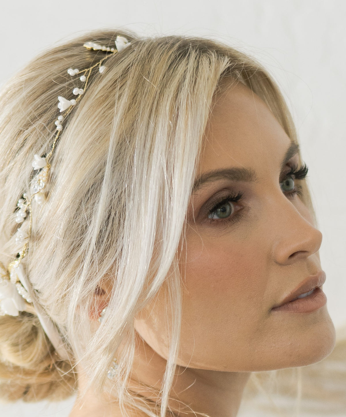 bridal hair vine BIBIANE- 24056