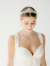 crystal and pearls whimsical crown - 23001