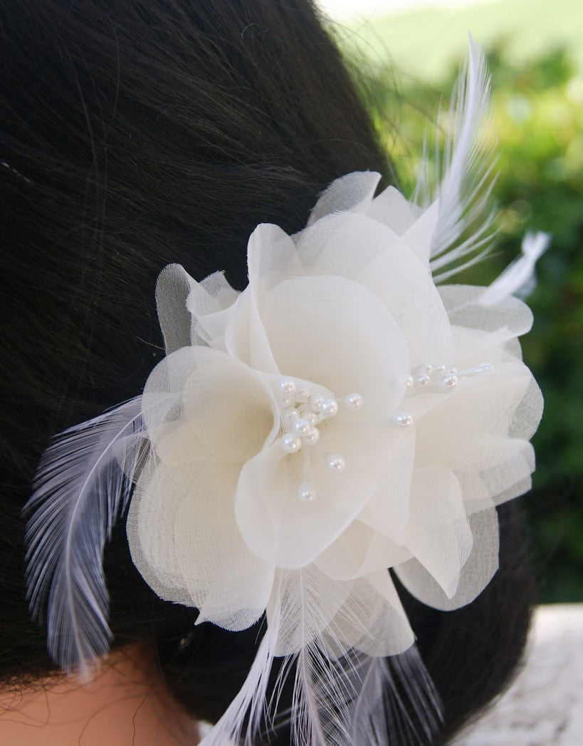 wedding hair flower NOAH