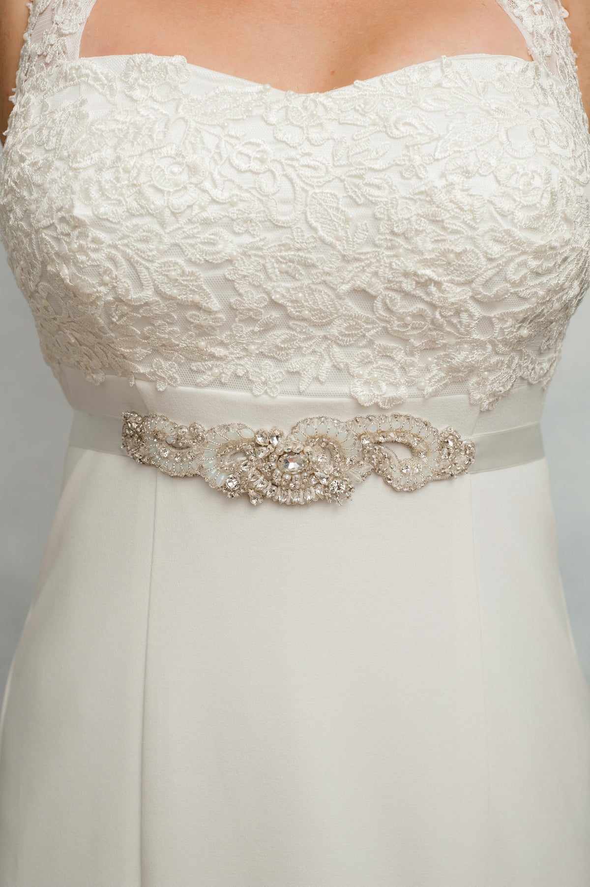 Opal wedding sash SB170675