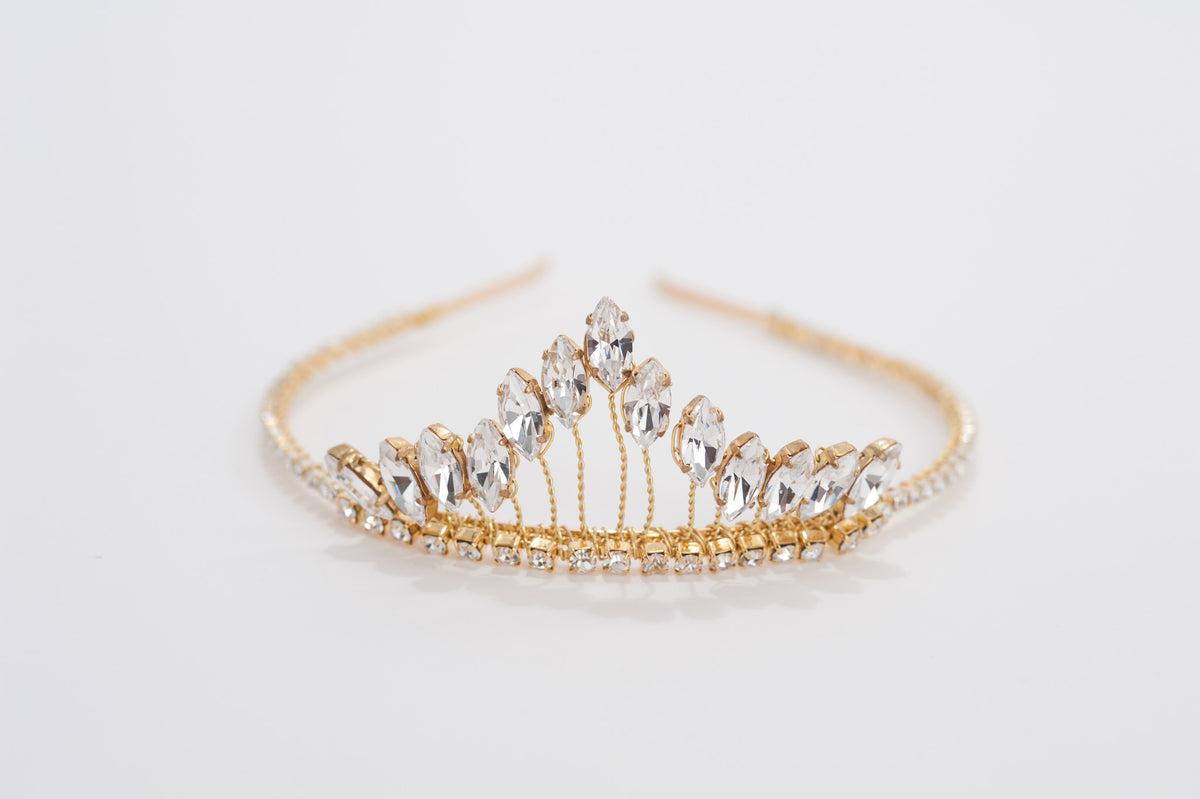 Rhinestone crown headband HP170625  Molly