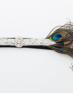 Peacock flapper headband
