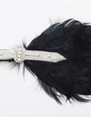 Flapper headband with feathers - Retro