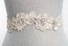 Wedding sash, bridal sash, luxury bridal sash, blossom beaded embroidered wedding sash SB160119