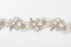 beaded wedding sash - long Laurette - 150024