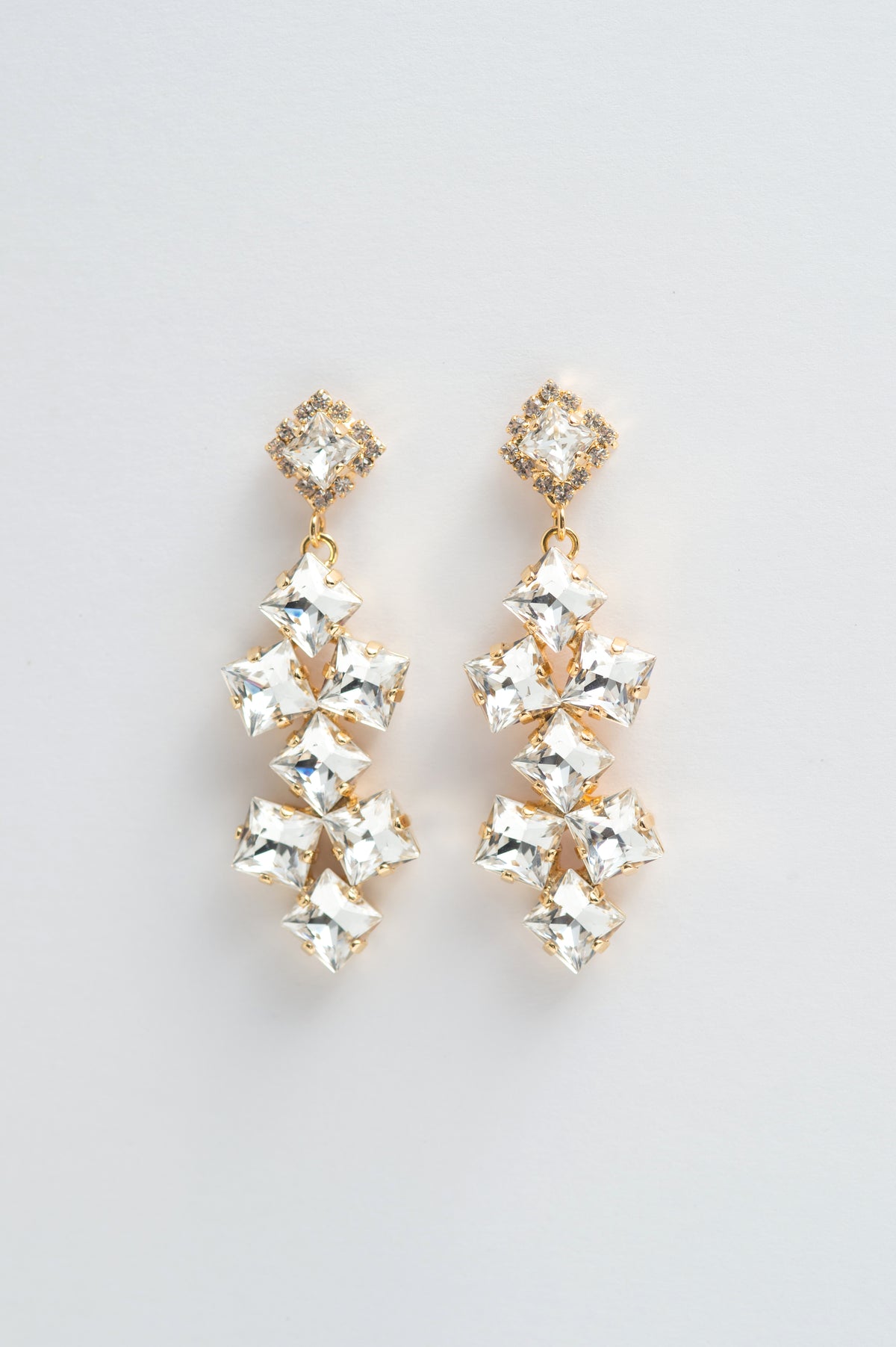 crystal chandelier earrings - style 20041