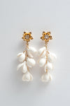 floral statement earrings - style 20047