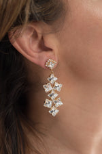 crystal chandelier earrings - style 20041