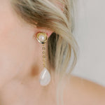 pearls earrings - style 22036