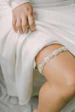 Camélia single bridal garter - style 18099 (as seen on BHLDN)
