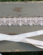 FATOU hand embroidered wedding sash - 150043