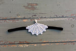 Faux pearls beaded flapper headband - 150080 BETSY