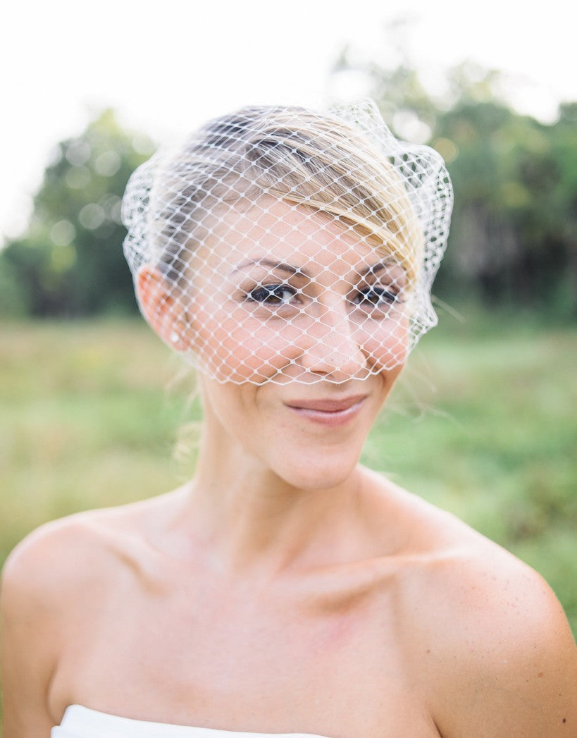 Beandeau Birdcage veil